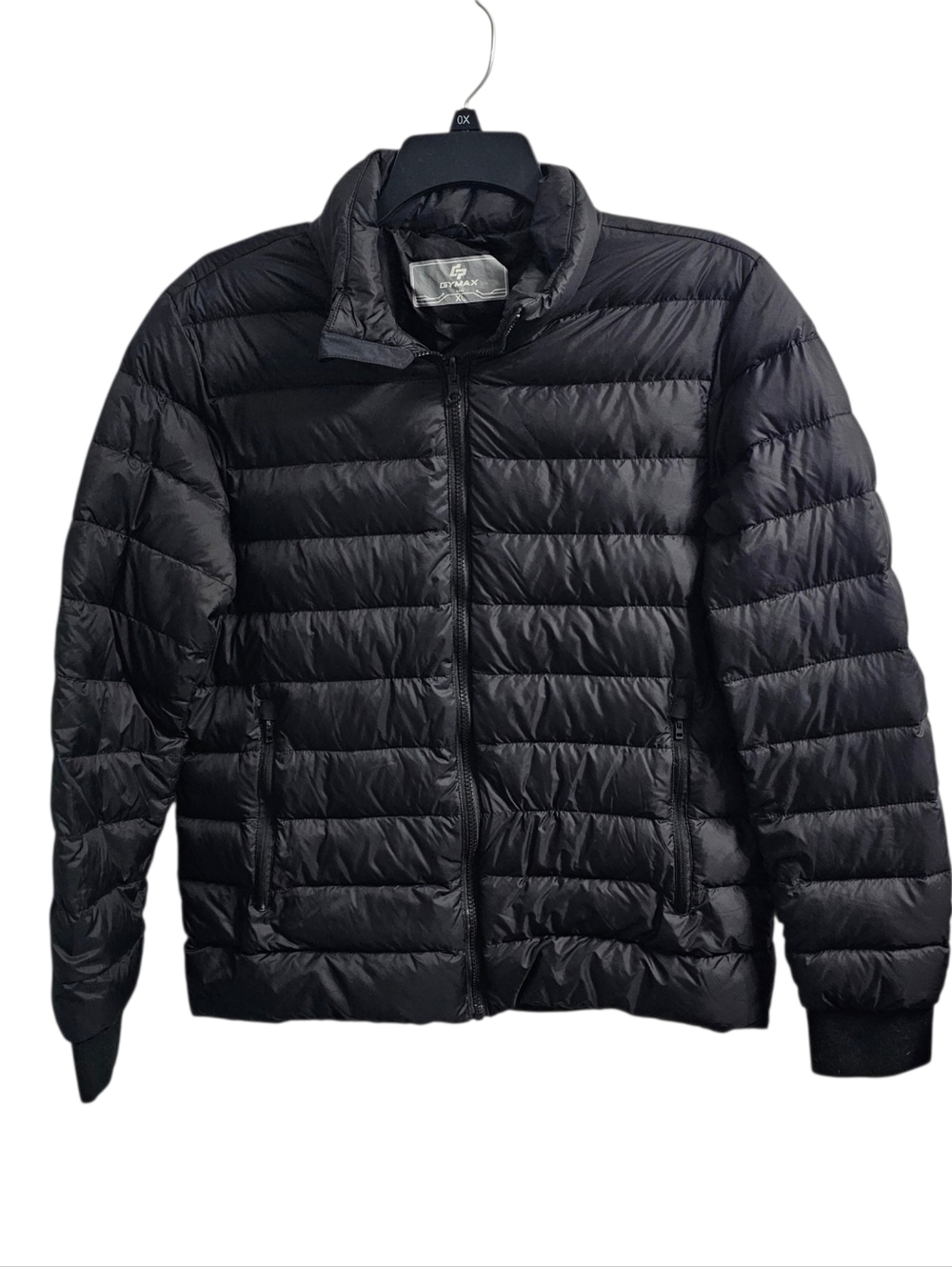 Gymax Black Quilted Puffer Duck Down Jacket Coat Men's XL